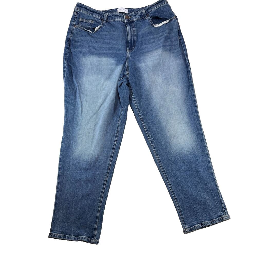 Lane Bryant Jeans Womens Size 16 Blue High Rise Denim Dark Wash Indonesia